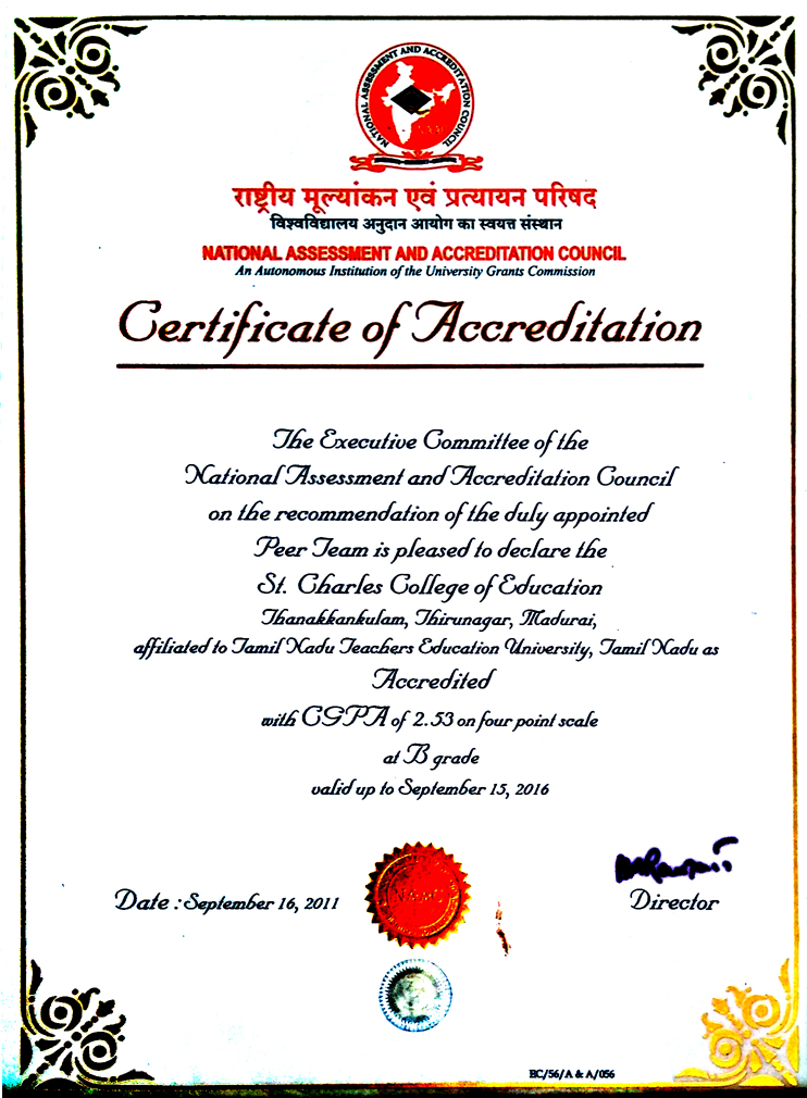 NAAC Chart